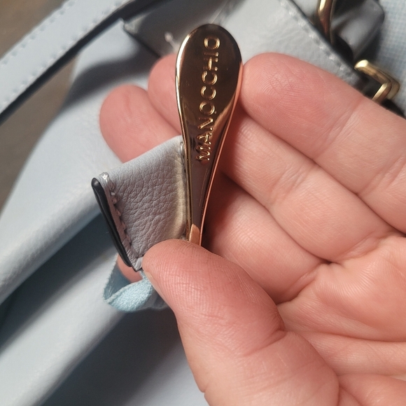 Manocchio Baby Blue Purse - Picture 5 of 12
